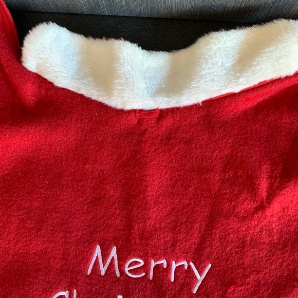 Merry Christmas Dog Jacket Medium - Picture 5 of 9